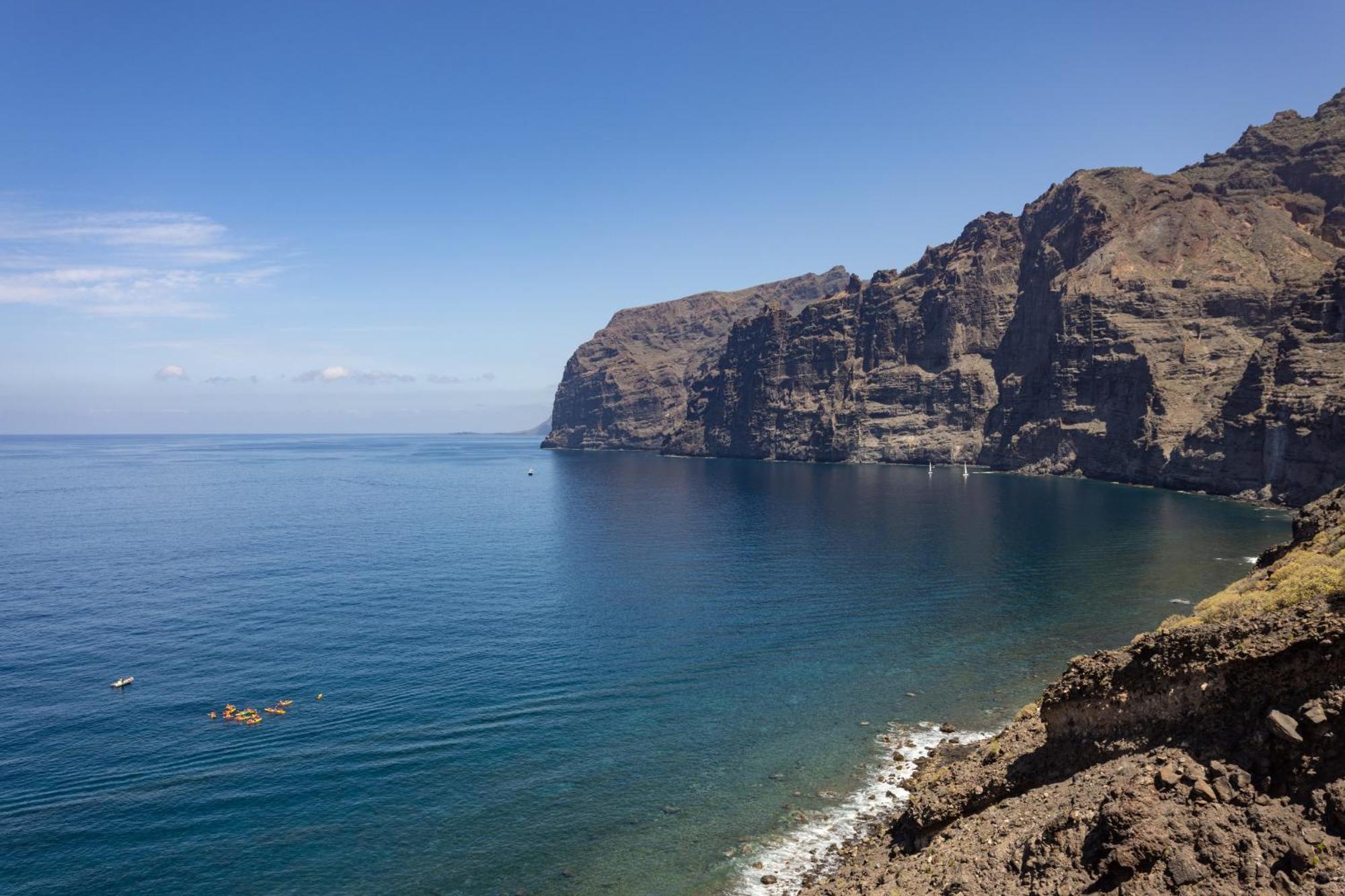 Okstay Los Gigantes With Ac, Terraces And Sea Views Santiago del Teide Extérieur photo