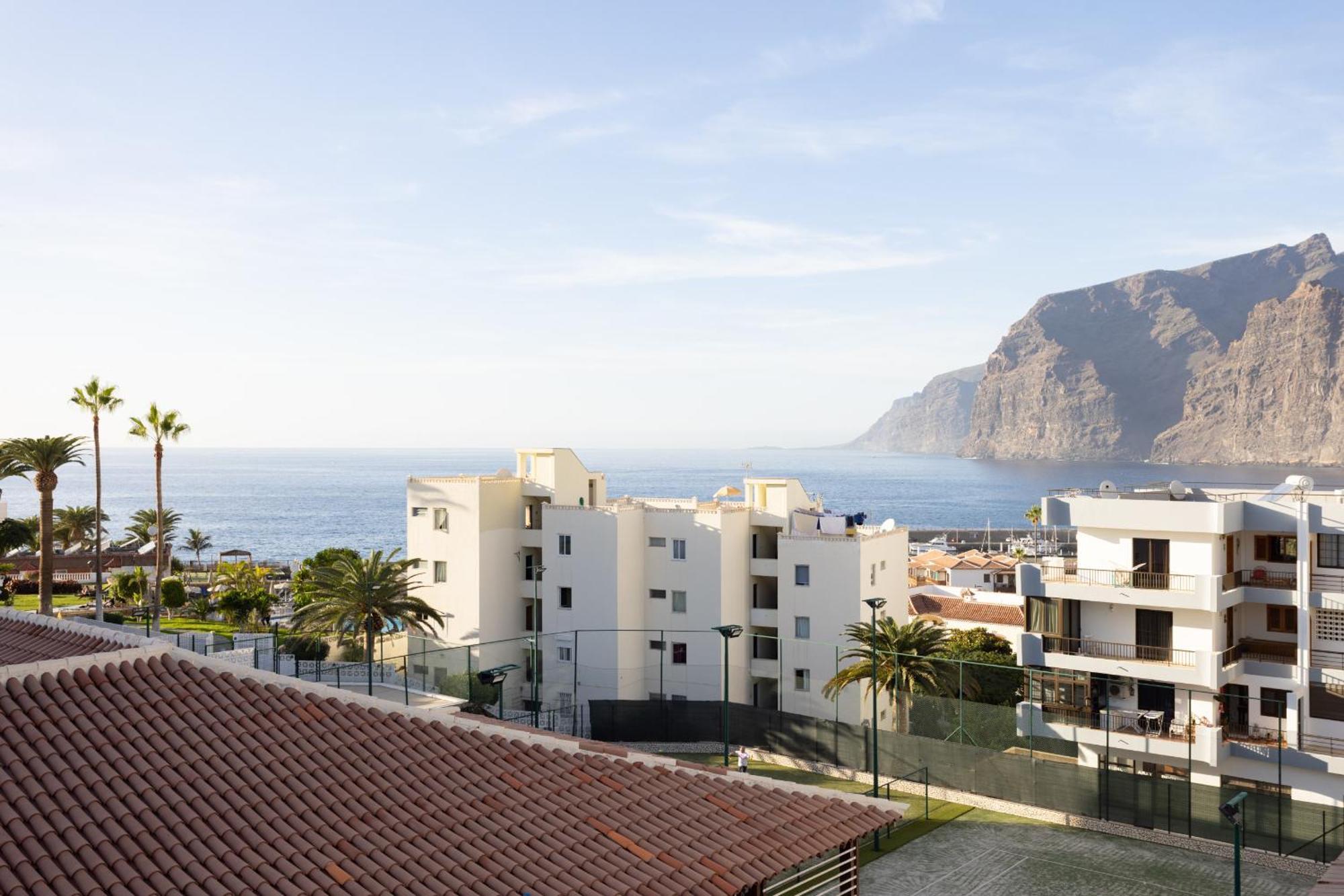 Okstay Los Gigantes With Ac, Terraces And Sea Views Santiago del Teide Extérieur photo
