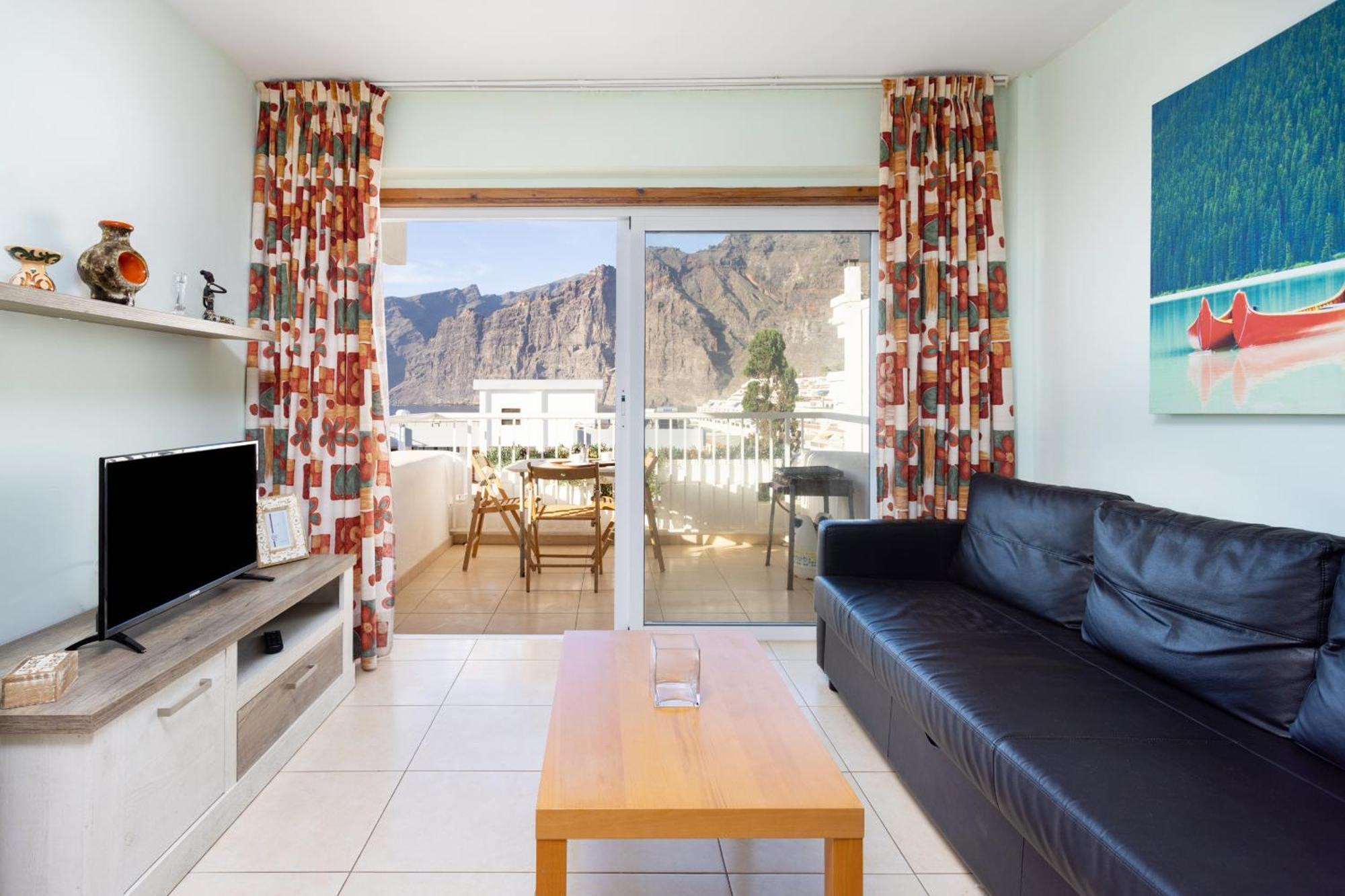 Okstay Los Gigantes With Ac, Terraces And Sea Views Santiago del Teide Extérieur photo